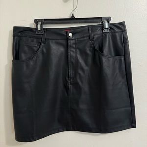 Guess faux leather skirt